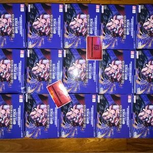 One Piece Card Game - (OP14) The Azure Sea's Seven Booster Box UNSEALED INHANDl